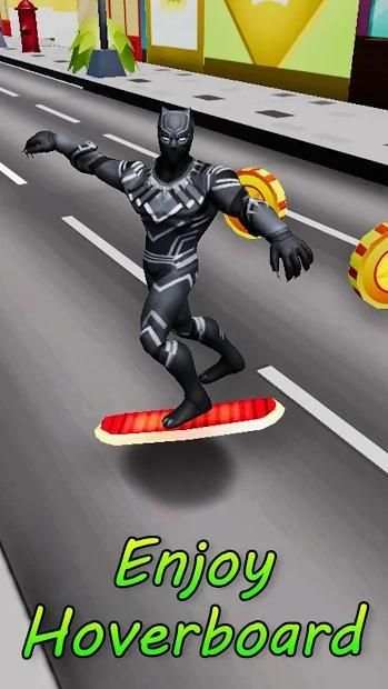 Super Train Superheroes Raider Dash : Subway Surfs screenshot 1