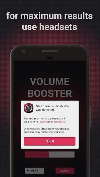 Volume Booster Pro screenshot 3