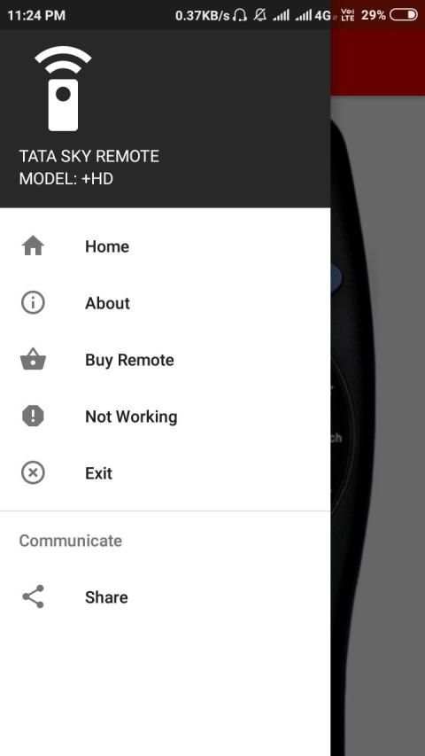 Tata Sky +HD Remote Control screenshot 3