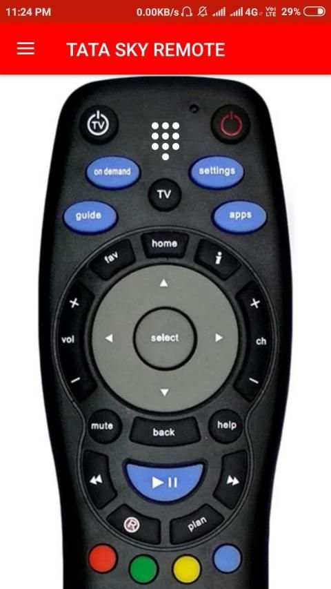 Tata Sky +HD Remote Control screenshot 4