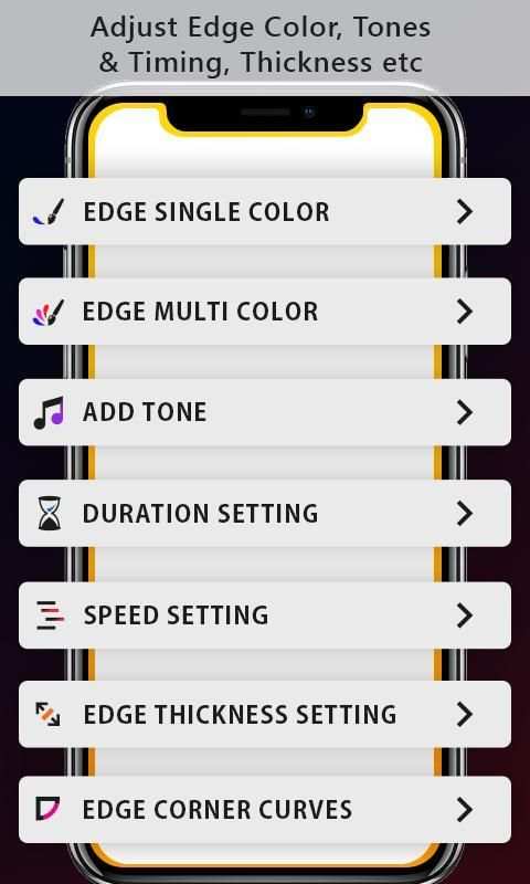 Edge Light Notification 3 تصوير الشاشة