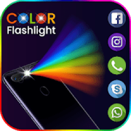 ikon Color Flashlight on Call &amp; SMS : Torch LED Flash