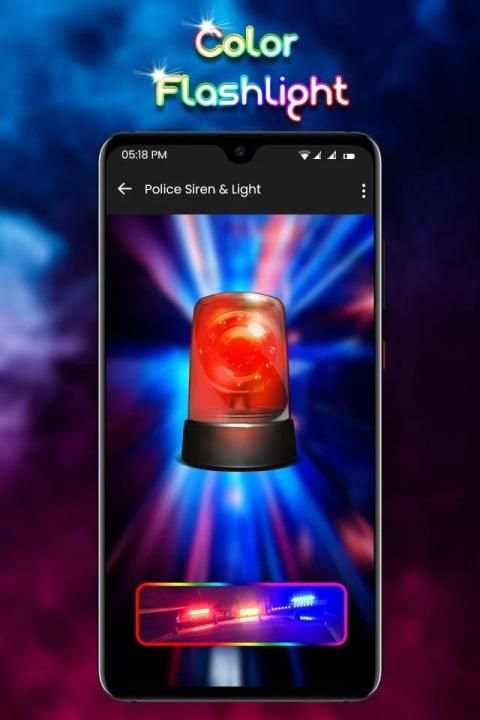 Color Flashlight on Call & SMS : Torch LED Flash screenshot 2