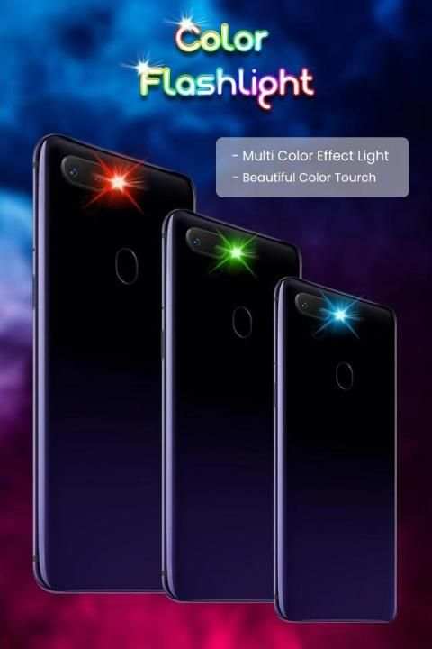 Color Flashlight on Call & SMS : Torch LED Flash screenshot 5