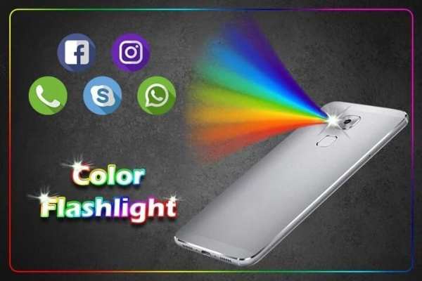 Color Flashlight on Call & SMS : Torch LED Flash screenshot 6