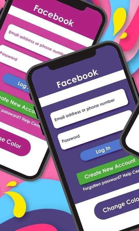 Multi Color For Facebook 2019 Free screenshot 2