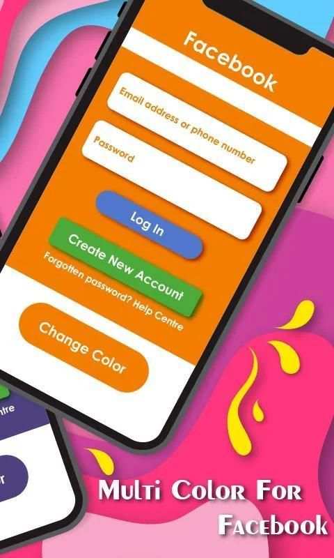 Multi Color For Facebook 2019 Free screenshot 1