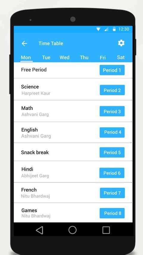 The Humming Birds School App स्क्रीनशॉट 3