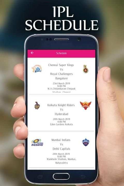 IPL 2019 & Cricket World Cup -Schedules, Scorecard screenshot 6