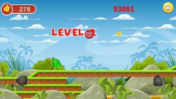 Angry Red Ball 5 स्क्रीनशॉट 2