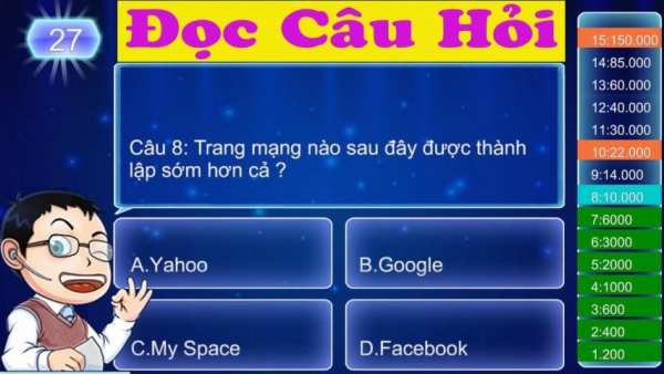 Triệu Phú Mobi - Balo Câu Đố screenshot 8