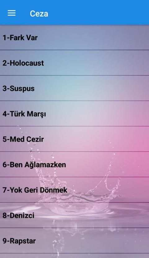 Ceza Şarkıları (İnternetsiz 40 Şarkı) screenshot 4