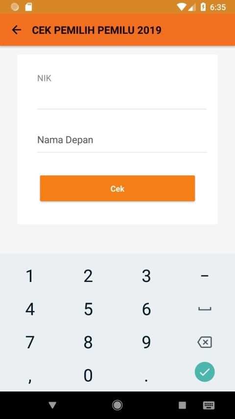 KPU RI PEMILU 2019 screenshot 5