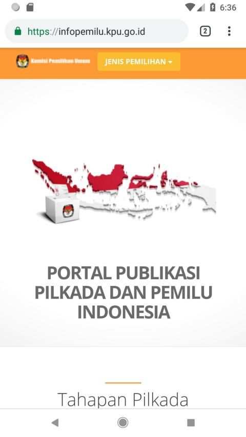 KPU RI PEMILU 2019 screenshot 1