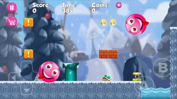 Funny Pink Ball : Adventure Jump For Love screenshot 6