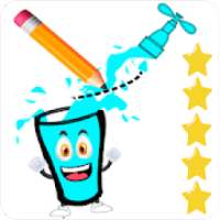 Happy Glass Draw Line Game