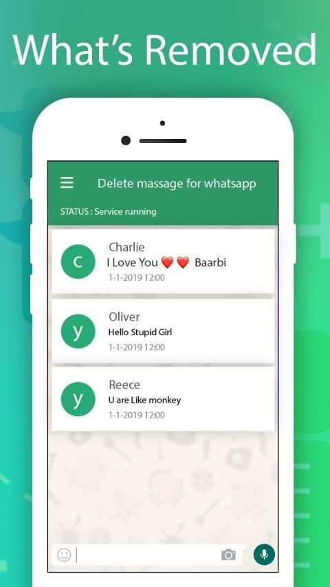 Whats Deleted : Recover Deleted Message screenshot 5