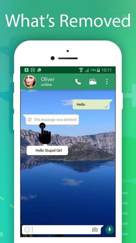 Whats Deleted : Recover Deleted Message screenshot 2