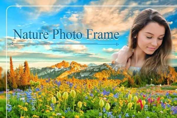Nature Photo Frame - Village Photo Editor 2019 स्क्रीनशॉट 6