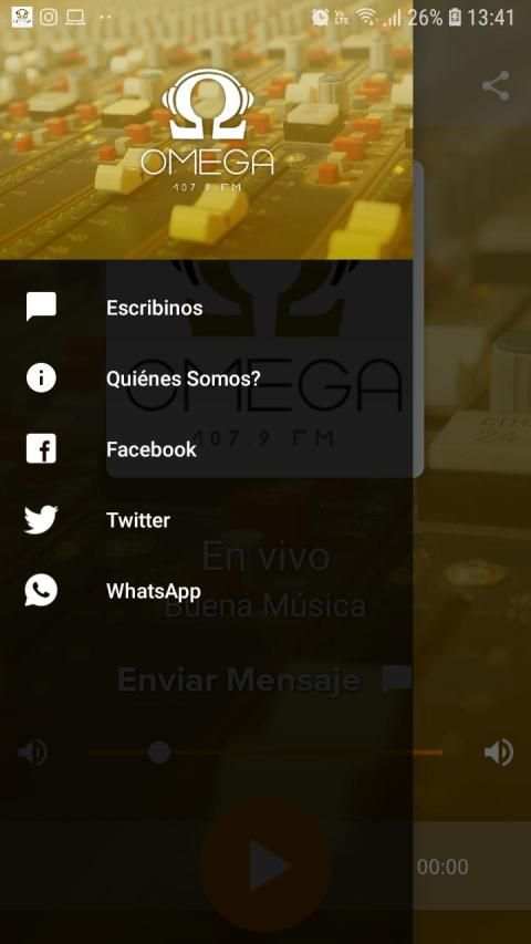Omega 107.9 screenshot 2