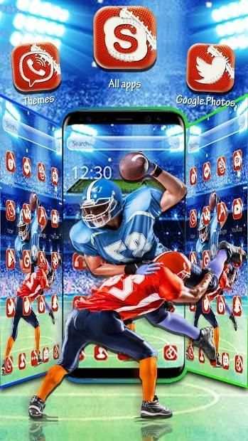 Rugby Sports Theme screenshot 2
