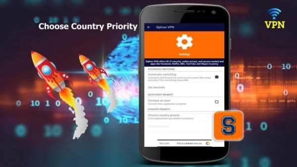 Siphon Pro VPN - Free Internet screenshot 4