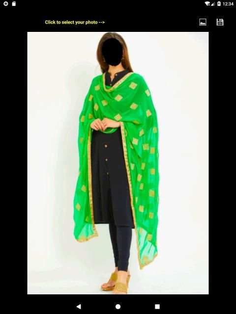 Dupatta Face Changer screenshot 3