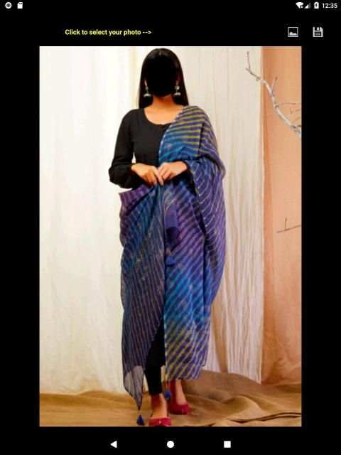 Dupatta Face Changer screenshot 12