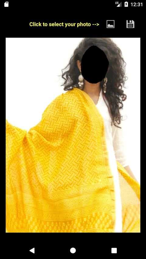 Dupatta Face Changer screenshot 21