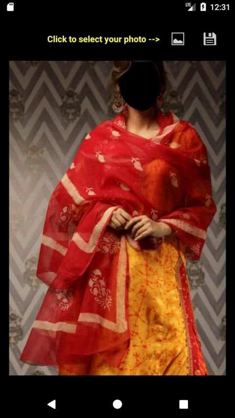 Dupatta Face Changer screenshot 19
