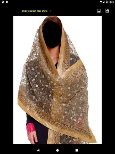 Dupatta Face Changer screenshot 2