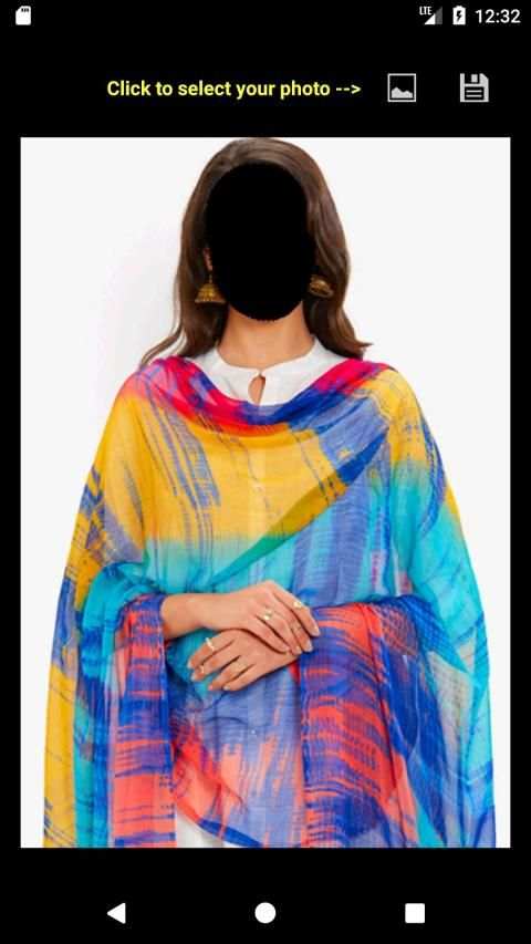 Dupatta Face Changer screenshot 15