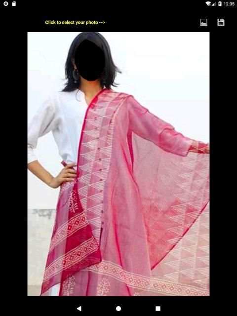Dupatta Face Changer screenshot 8