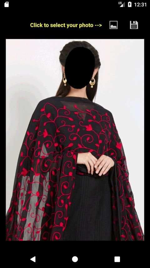 Dupatta Face Changer screenshot 24