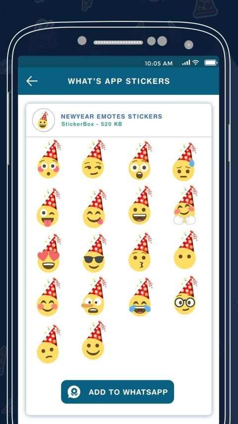 New Year Sticker For Whatsapp screenshot 1