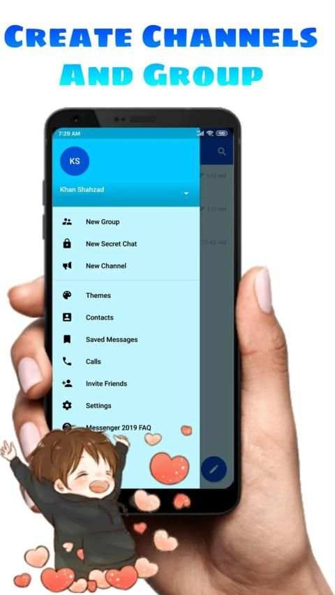 Pro Messenger 2019 screenshot 1