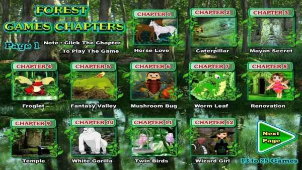 Forest Escape Games - 25 Games स्क्रीनशॉट 4