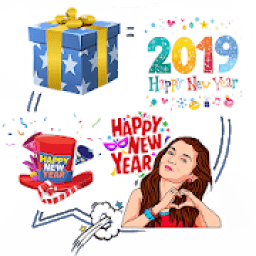 ikon New Year Sticker For Whatsapp