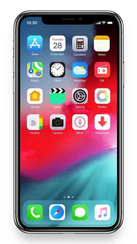 iLauncher IOS12 - Icon Pack IOS 12 screenshot 3