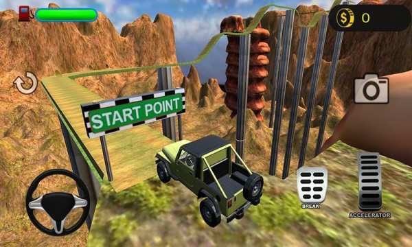 3D Mountain Climb 4x4 स्क्रीनशॉट 2