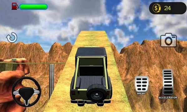 3D Mountain Climb 4x4 स्क्रीनशॉट 1
