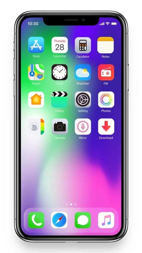 iLauncher IOS12 - Icon Pack IOS 12 screenshot 4