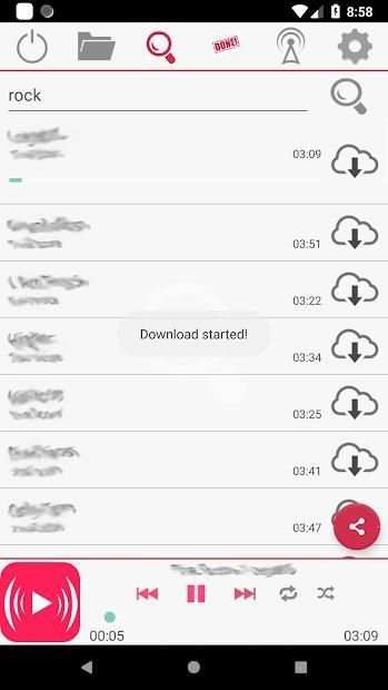 Free Music Download Player screenshot 6