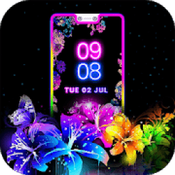 Flower Edge Lighting - Flower Border Edge Light आइकन