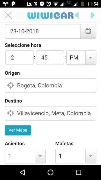 WiWiCar screenshot 2