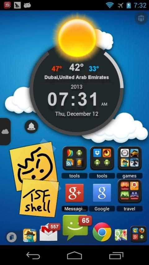 TSF Launcher 3D Shell स्क्रीनशॉट 3