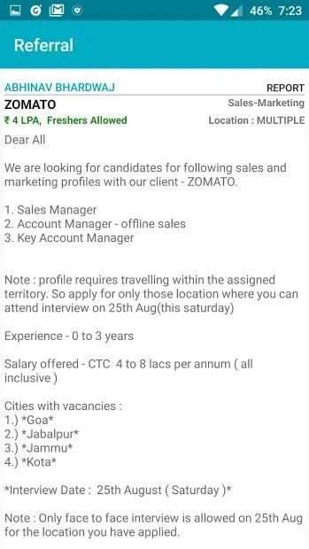 Referral screenshot 2