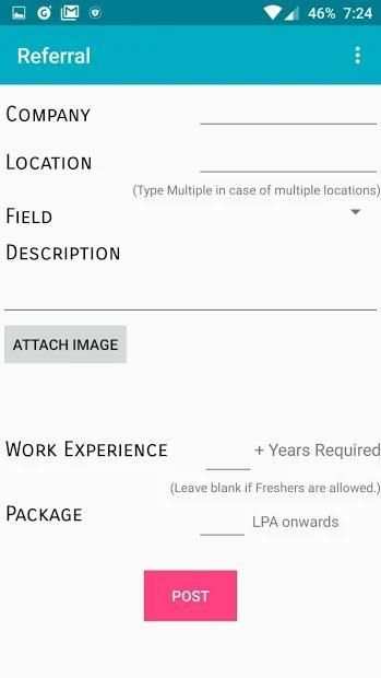 Referral screenshot 1