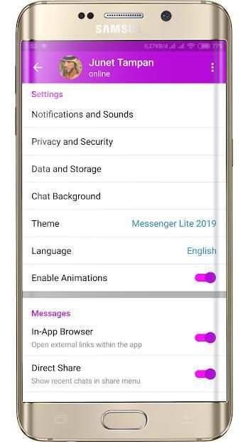 Messenger 2019 - Free Calls and Messages screenshot 3