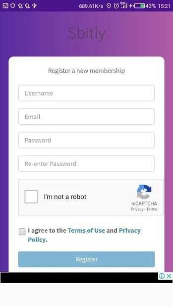 SBITLY screenshot 2